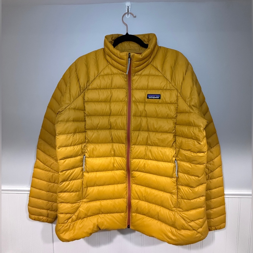 Patagonia Women’s Down Sweater in Yellow